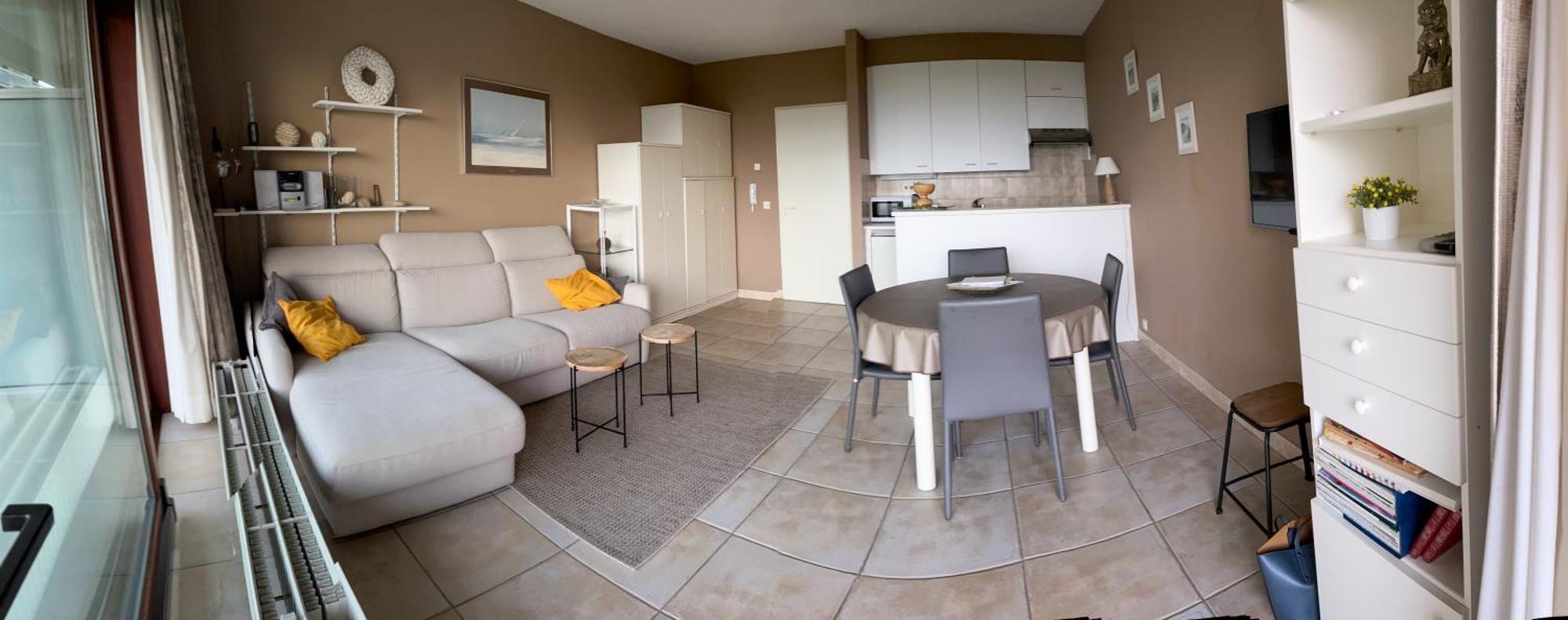 Superbe Studio Avec Une Magnifique Vue Sur La Mer. De Panne Buitenkant foto
